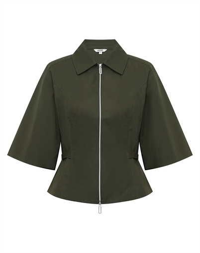 Mbym - Anoul-M Bluse - Dark Olive